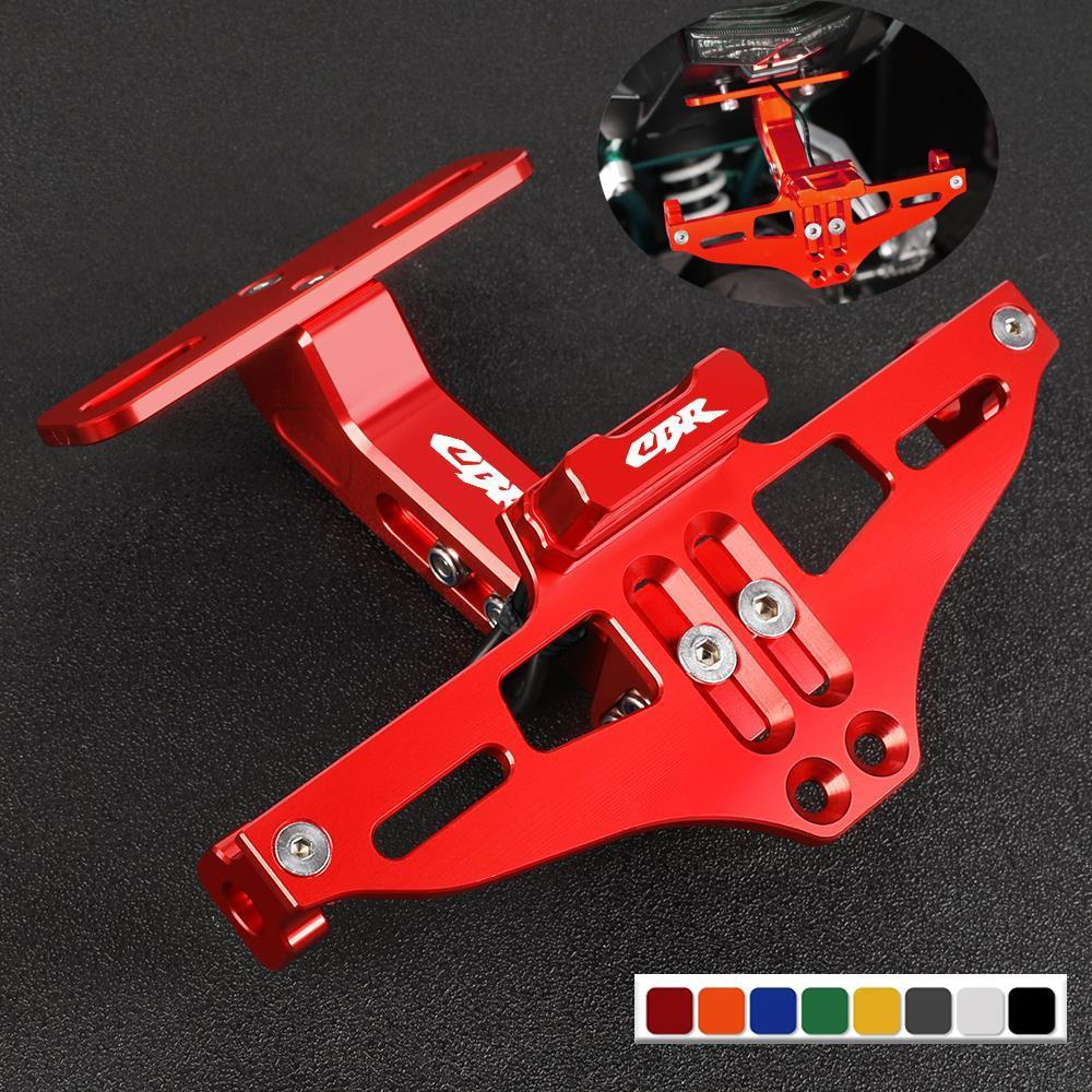 For Honda CBR1000F CBR1000RR CBR1100XX CBR125R CBR150R CBR250 CBR250R Motorcycle Angle License Numbe