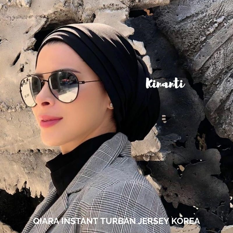 Turban Kinanti - Turban Instan Qiara Jersey Korea Premium - Part 2