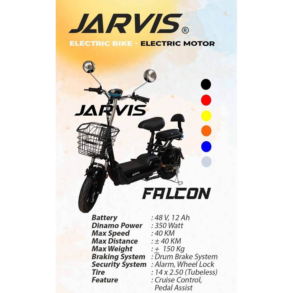 JARVIS EBIKE - JARVIS FALCON (SEPEDA LISTRIK)