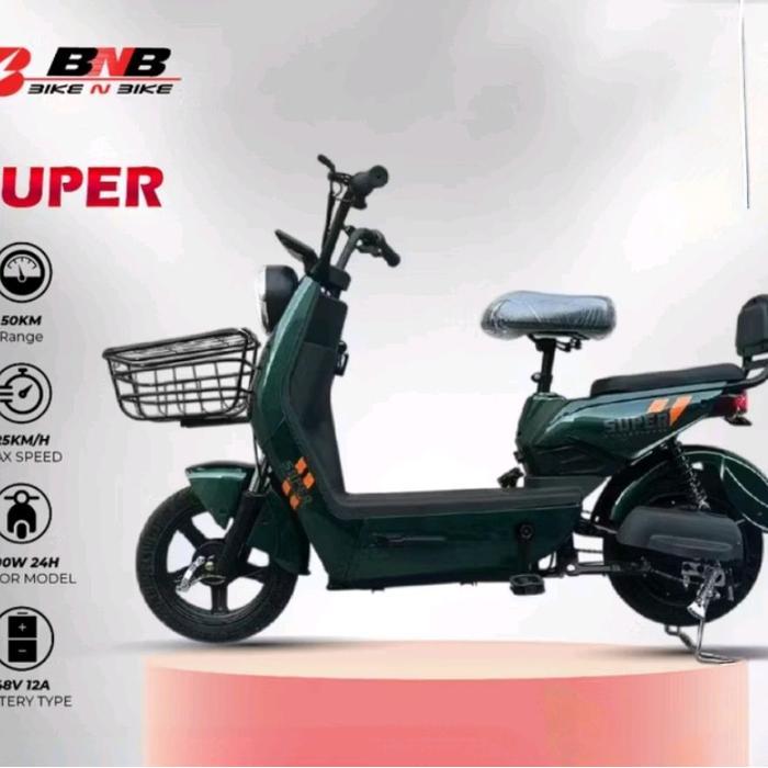 Sepeda Listrik Lumio Ban 14 inch Super