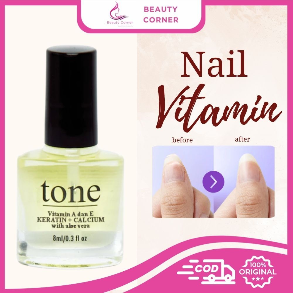 Tone Nail Lacquer Nail Vitamin - Vitamin Kuku