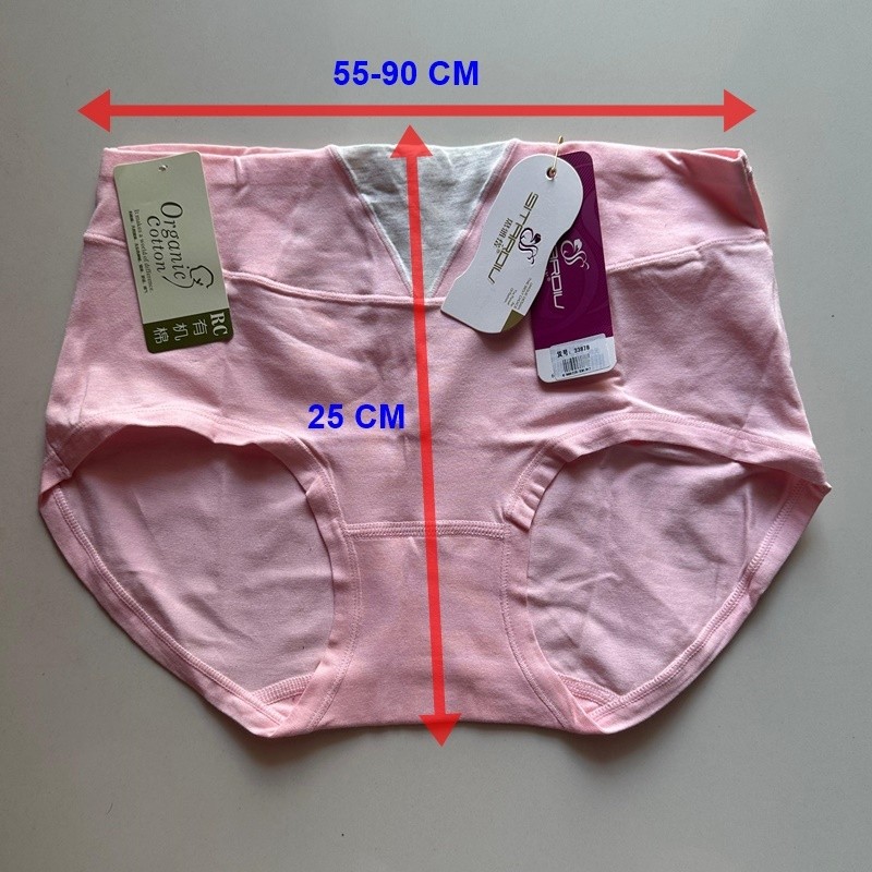 LU Celana Dalam Panty Felancy Maxi Free Size CD High Waist Big Size Bamboo Jumbo Premium Cotton Pant