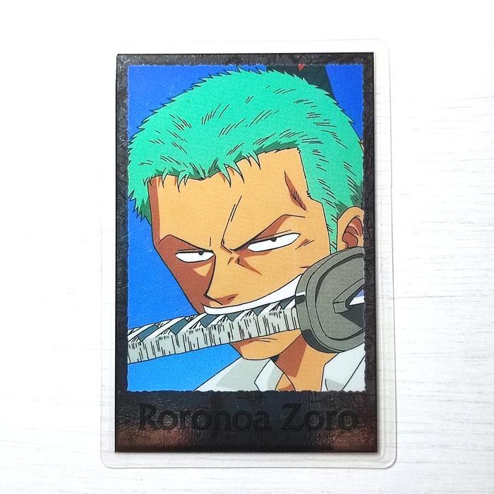 CARD  ONE PIECE COLLECTIBLE LAMINATED  DASS RORONOA ZORO RARE