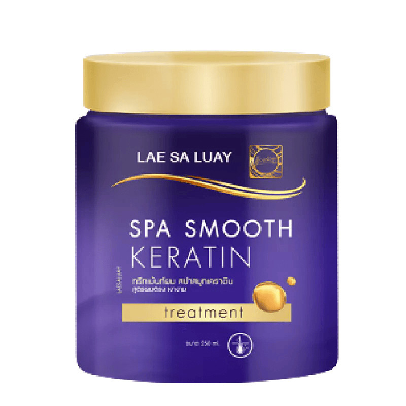 Lae Sa Luay Hair Spa Smooth Keratin/Masker Rambut/Treatment Rambut 250 ml