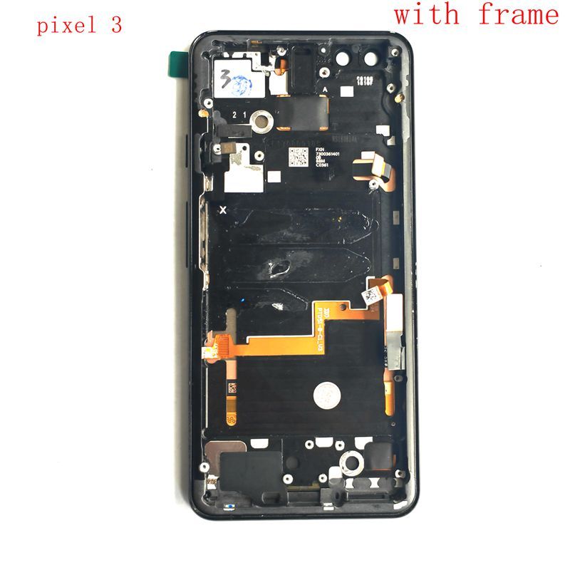 original used For Google Pixel 3 Lcd splay Screen Tou Glass gitizer Frame pixel3 Replacement second