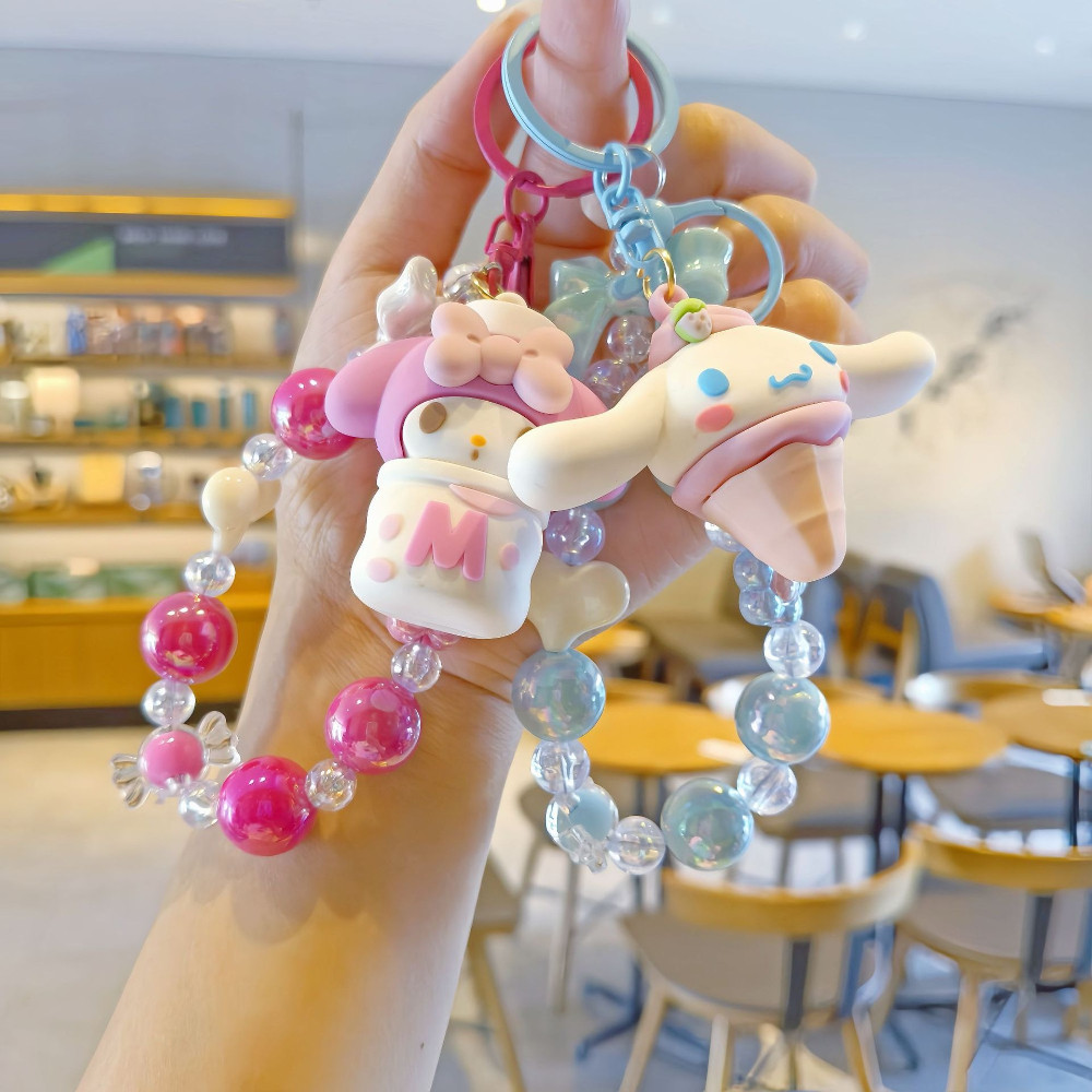 Sanrio Hello Kitty Keychain Pent Itabag Backpack Bags Accessories Cinnamoroll Things Phone Chain Kur