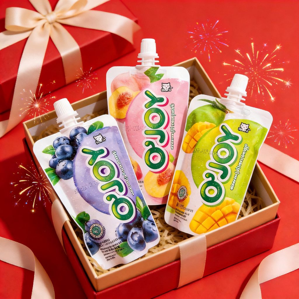 OJOY Minuman Jelly Drink (Isi 10 Pcs) - Aneka Rasa Buah Segar - Nikmat Disajikan Dingin