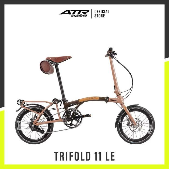 Limited Edition Sepeda Lipat Tiga Folding Bike Trifold 16 Inch United Trifold 11 LE dan Trifold 11 G