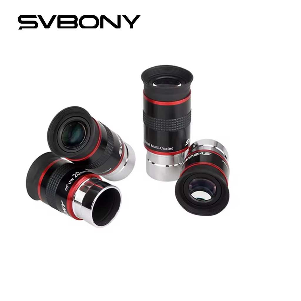 SVBONY Telescope Eyepieces FMC 1.25" 68° Ultra Wide Angle 6mm/ 9mm /15m /20mm for Astronomical Teles