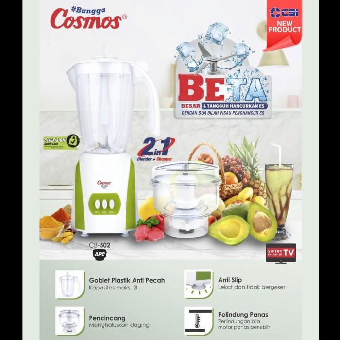 COSMOS Blender Chopper 2 Liter CB-502APC