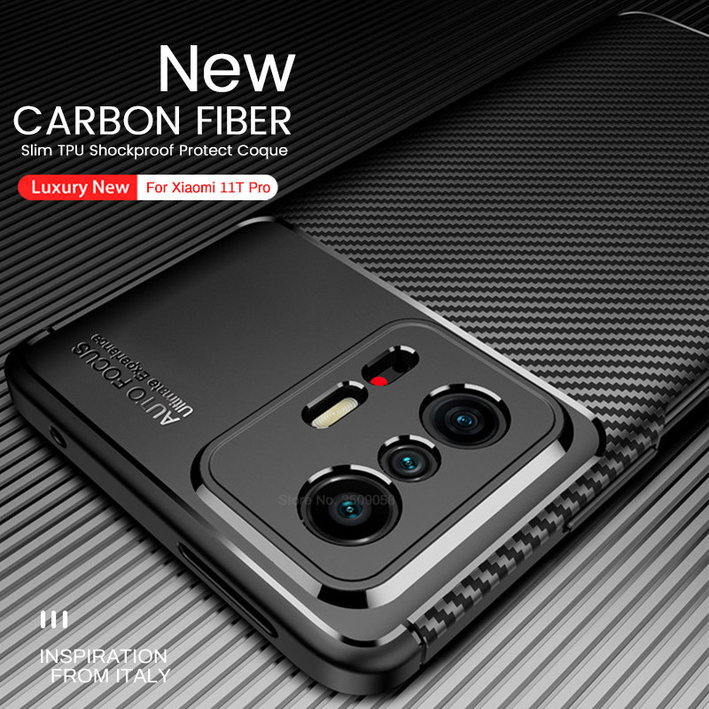 XIAOMI MI 11T / MI 11T PRO  CASE CARBON AUTOFOCUS SLIM ARMOR PROTECTION
