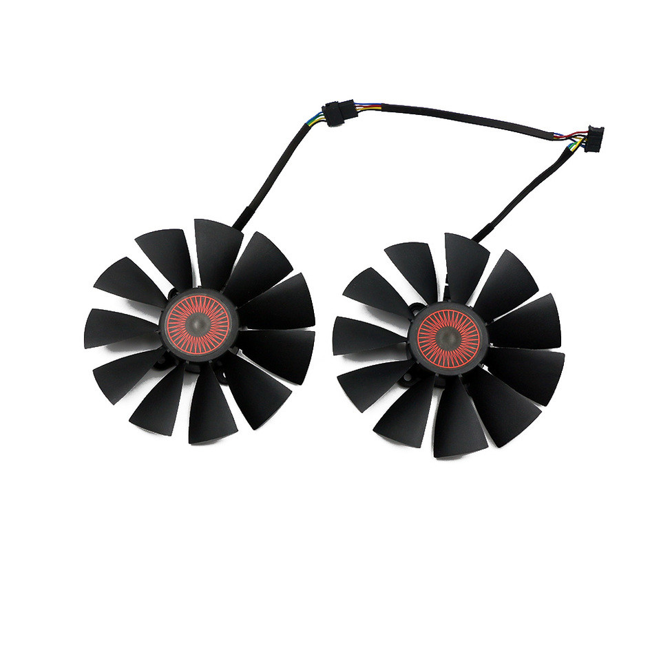 95MM FD10015H12S 055A 5Pin GTX980 980Ti Cooler Fan For ASUS STRIX GTX 970 980 780 TI R9 380 Graphics