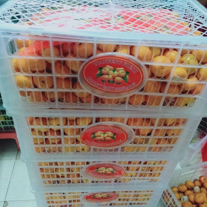 Buah jeruk Santang madu kecil manis sortir isi 7,5 kg/keranjang