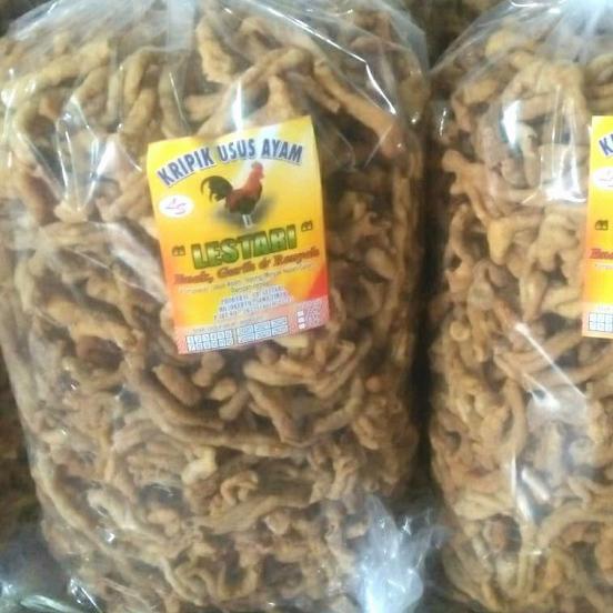PROMO  2kg LESTARI kripik usus ayam tepung
