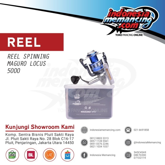 Reel Spinning Maguro Locus 5000