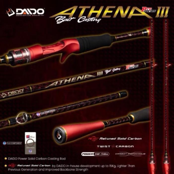 Joran Baitcasting Daido Athena III Pro Series Baitcasting Ring Fuji - 10-20lb