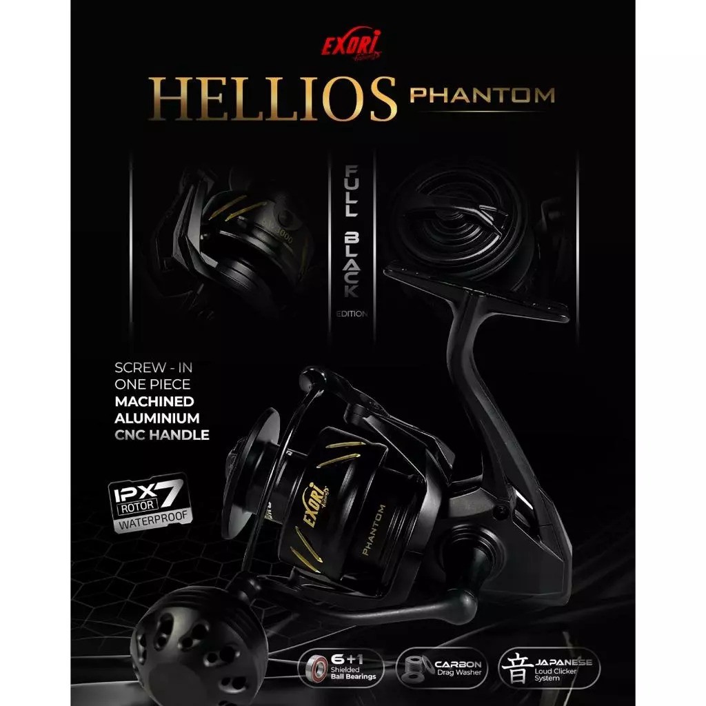 REEL SPINNING EXORI HELIOS PHANTOM SW