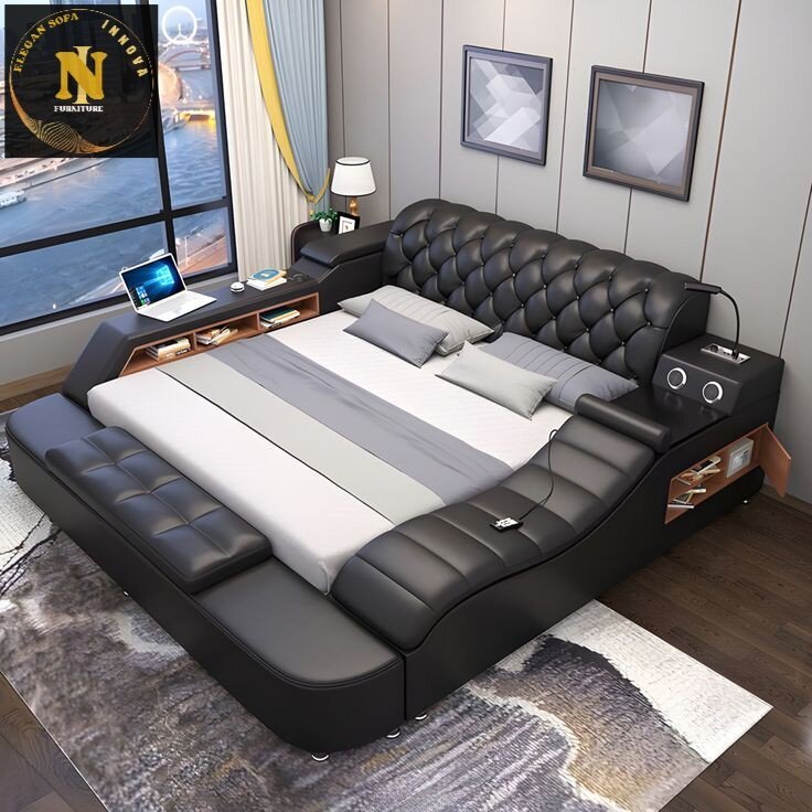 Furniture Dipan Bed Design Storage Premium