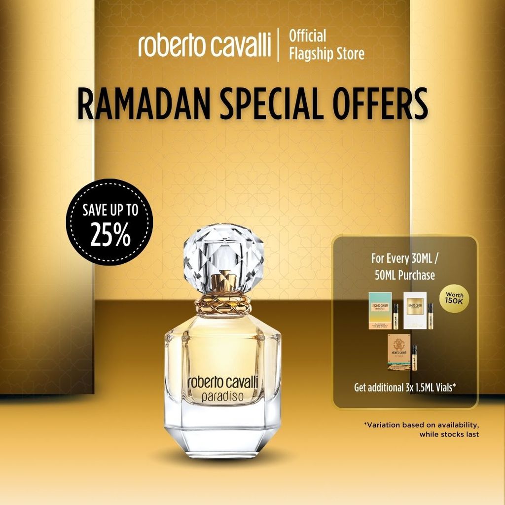 Roberto Cavalli Paradiso EDP 30ML - Parfum Wanita