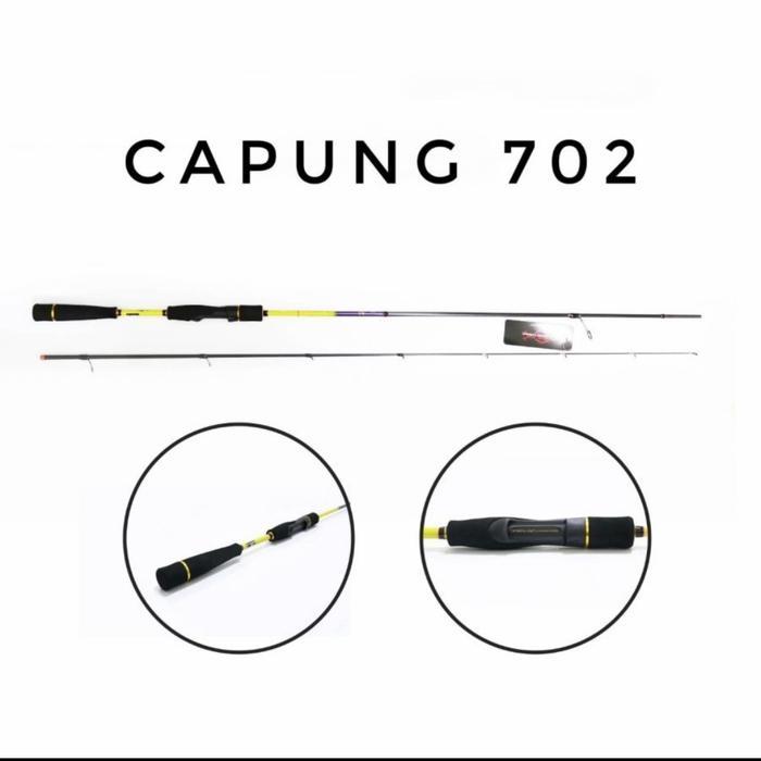 joran relix capung 702 gen 2 2-6 lbs - 662 gen 2
