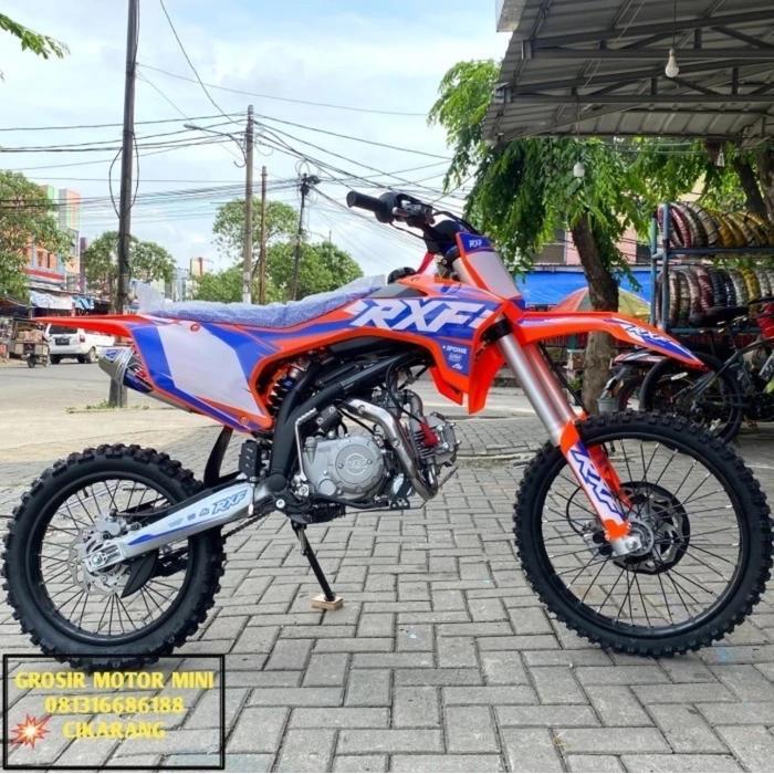MOTOR MINI TRAIL RXF 150CC RING 19/16 MESIN 4TAK - Orange