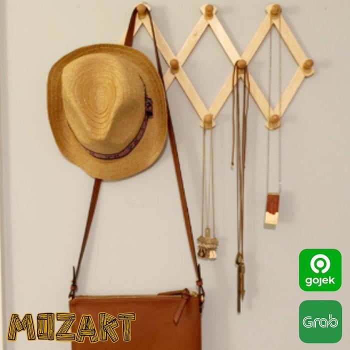 Gantungan Baju Kayu Lipat / WALL HANGER / HANGER KAYU / STAND HANGER