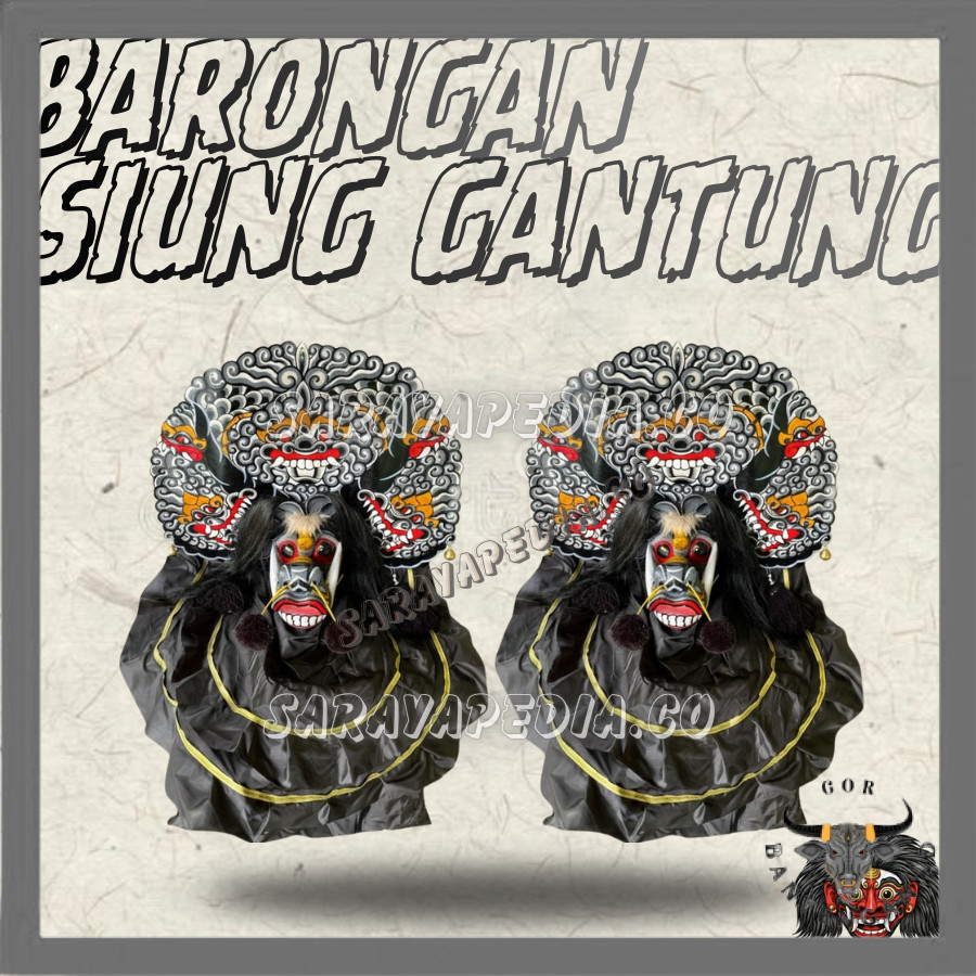 Barongan Telon Siung Gantung Barongan Pentas GBT GBT