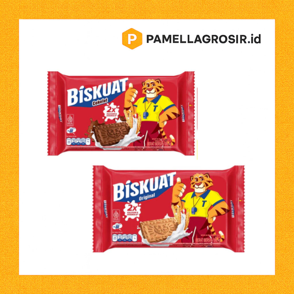 BISKUIT BISKUAT ENERGI ORIGINAL DAN COKLAT 106 GR