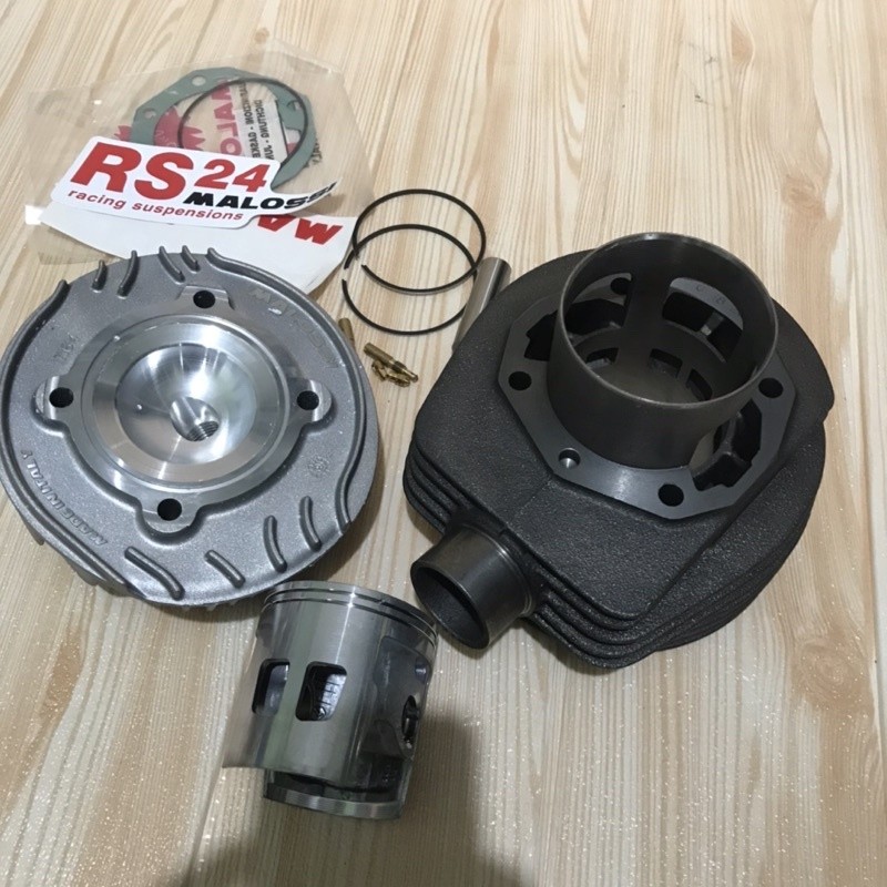 silinder blok block set malossi 177 cc vespa largeframe original