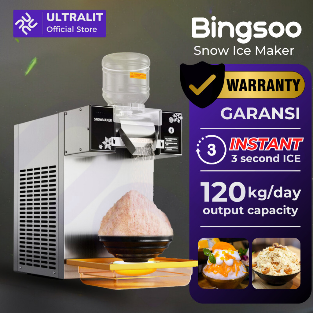 Mesin BINGSOO ICE MAKER / Mesin Snow Maker / Mesin ice cream / Mesin ice salju / BINGSU Ice Maker | 