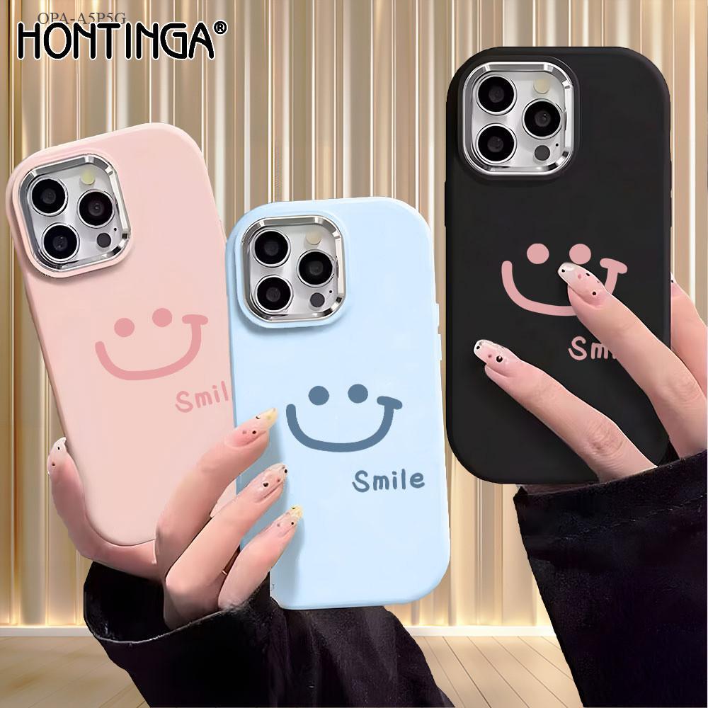 Hontinga Casing Hp Untuk OPPO A6 A5 A5X A5i Pro 2025 4G 5G Softcase PDD 5782 Soft Kesing