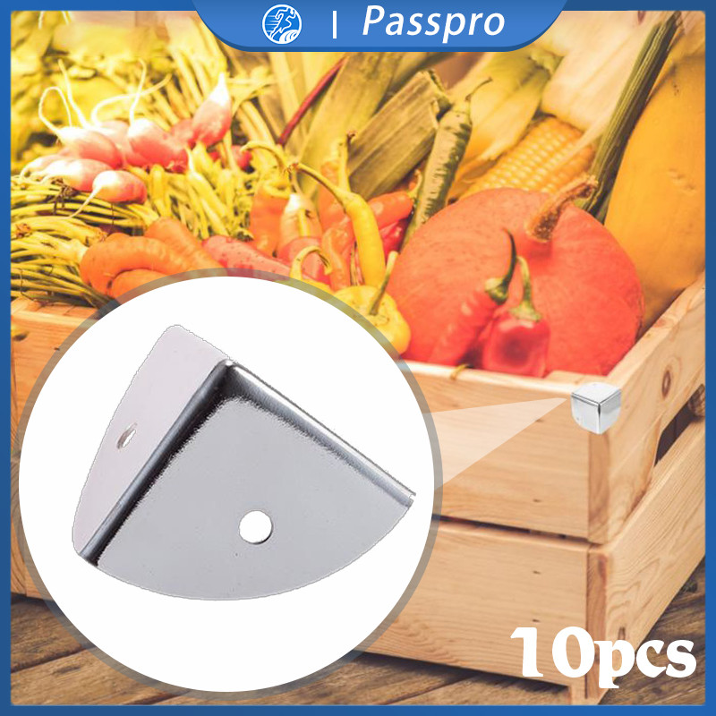 10pcs Siku Cover Hardcase Siku Kotak Hardcase Pelindung Sudut Kotak Kayu Furniture Protection Wedge 