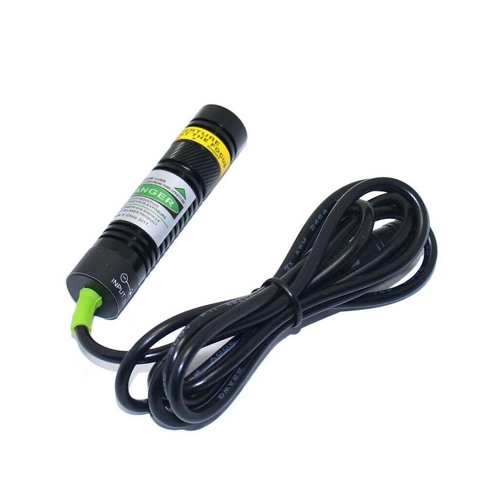 405nm 100mW/200mw/300mw  Violet Purple Dot Line Cross Laser Diode Module 16x68mm