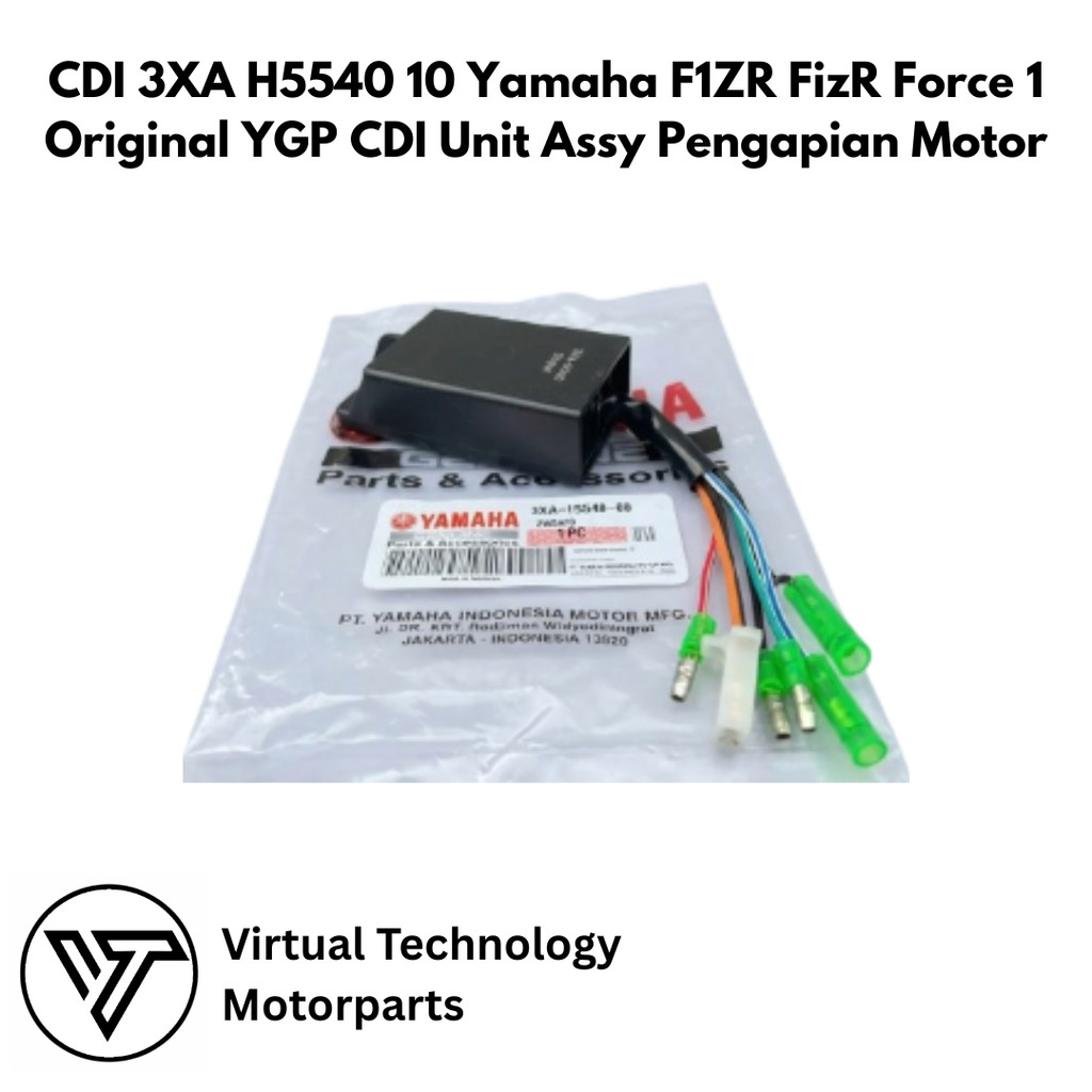 CDI 3XA H5540 10 Yamaha F1ZR FizR Force 1 Original YGP CDI Unit Assy Pengapian Motor