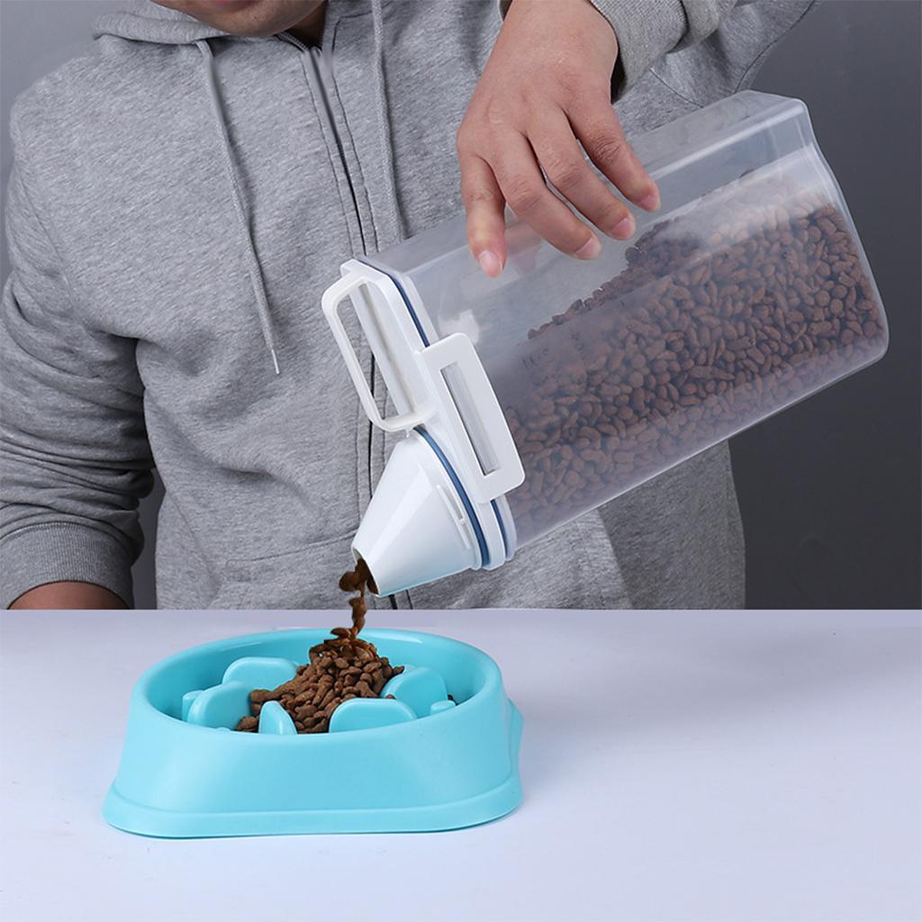 2.5 Dog Food Storage Container Cereal Rice Flour Gra Container Box