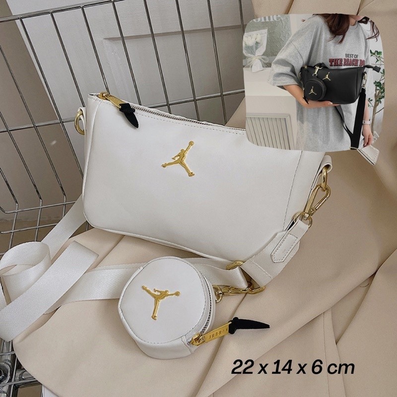 SLINGBAG SLING BAG JORDAN YINYANG + SMALL POCKET BAG JORDAN / TAS JORDAN YINYANG / SLINGBAG JORDAN /
