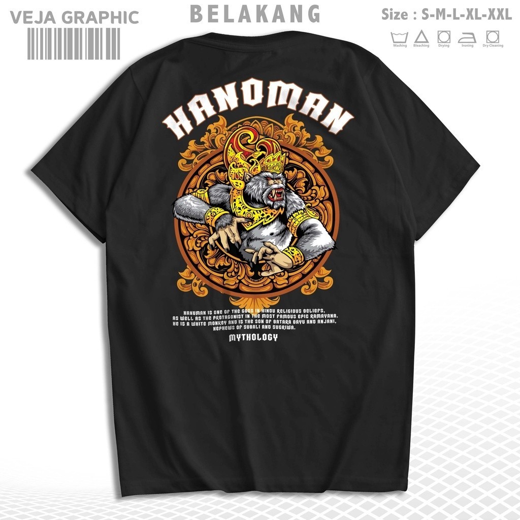 V539 Hanoman Ramayana | Kaos Indonesia Culture Pria dan Wanita