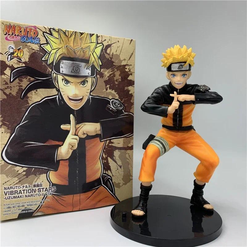 NARUTO Figure Naruto Kage Bunshin No Jutsu PVC Figure NARUTO Hatake 20th Anniversary Kakashi Obito S