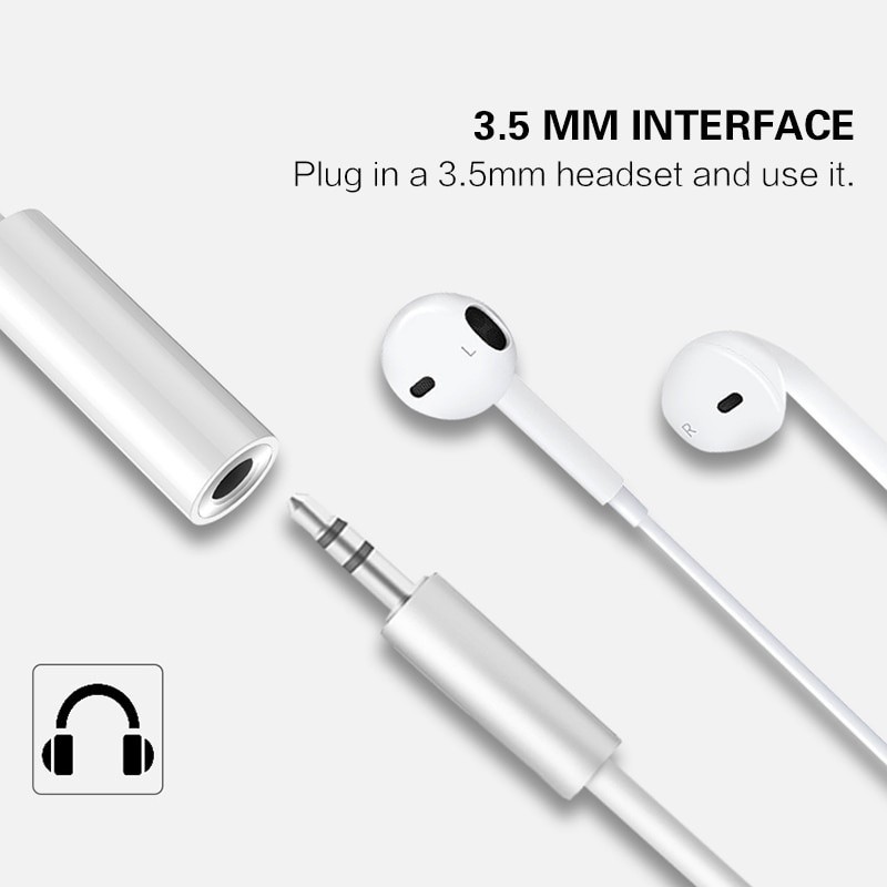 For Lighting Headphone Adapter for IPhone 11 12 13 14 Pro Max 12Mini SE 2020 XS XR X 8 7 + IOS To 3.
