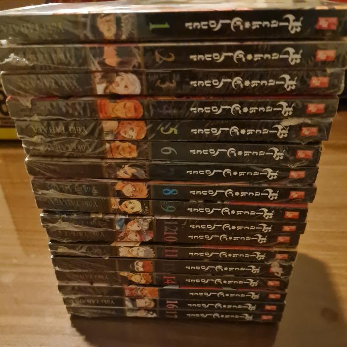 Komik Black Clover set 1-17 segel