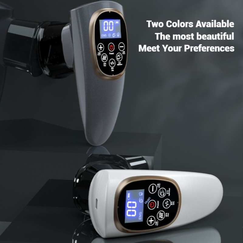 EMS Smart Cupping Therapy Massager Device 12 Levels Suction Strength and Heat Control Sculpiflex Cel