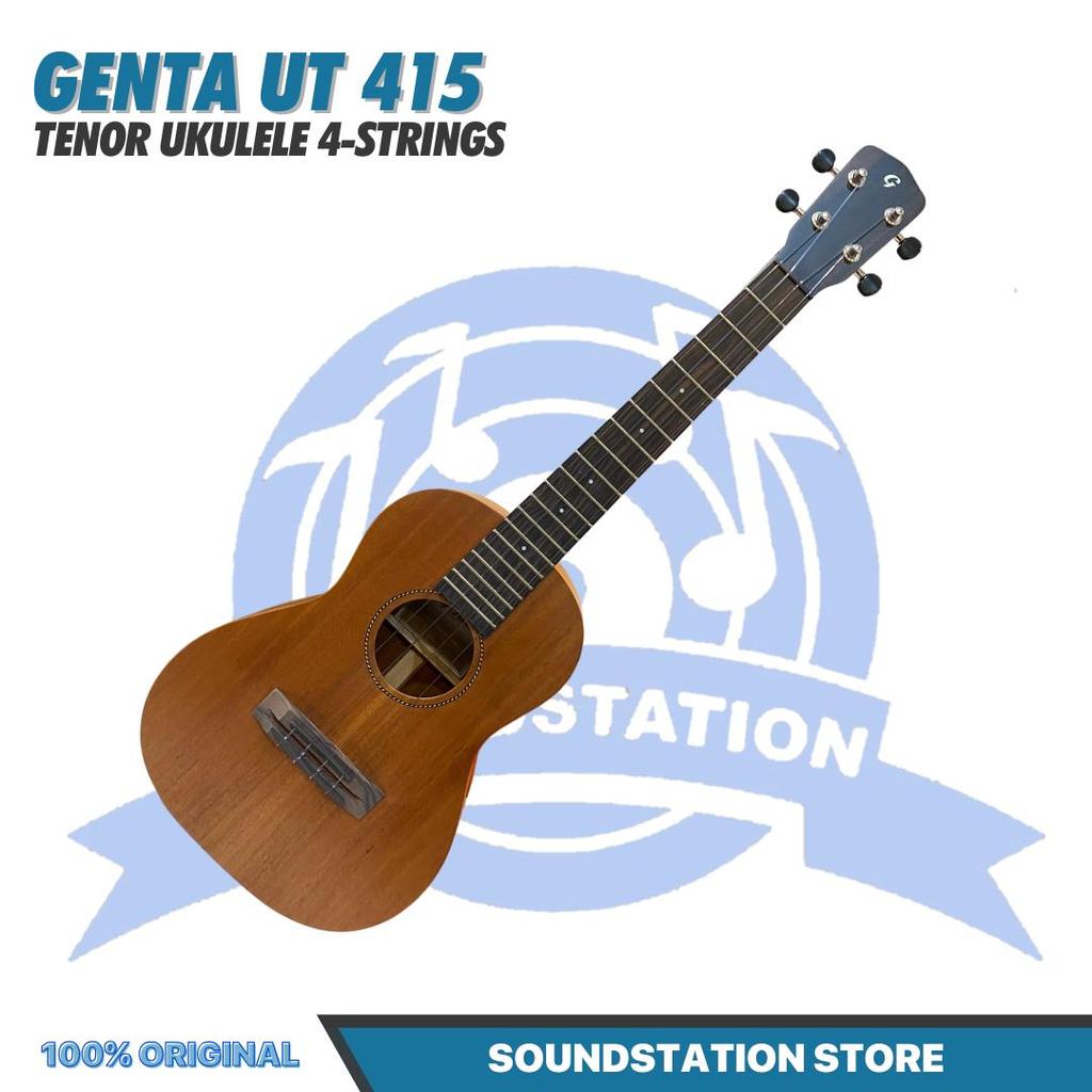 Genta UT 415 Tenor Ukulele 4-Strings - Ukulele Tenor 4 Senar Genta UT415 Original Asli
