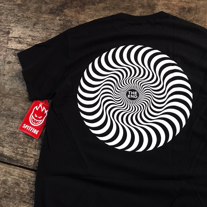 (COD) SPITFIRE CLASSIC SWIRL TSHIRT BLACK