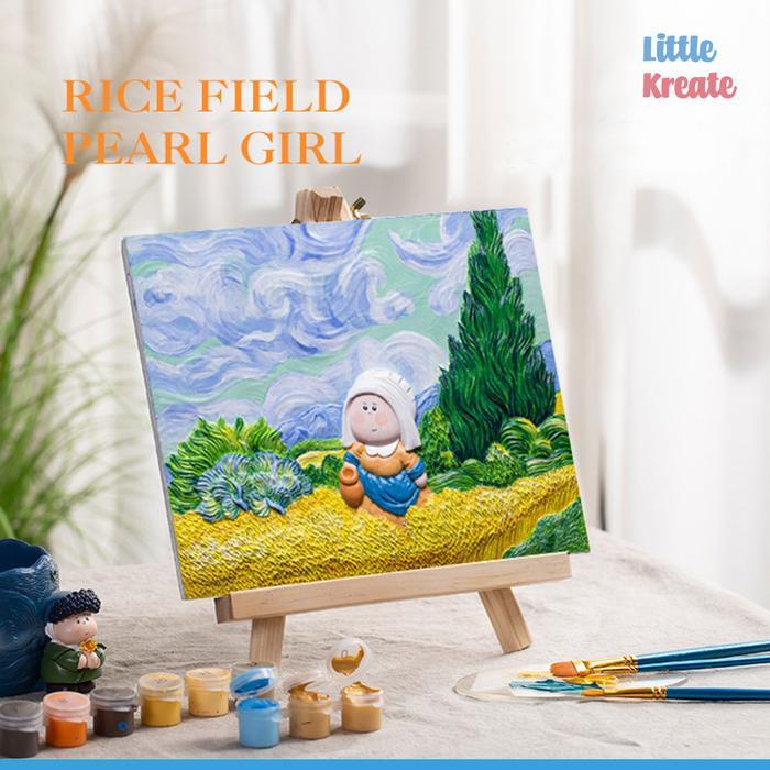 Mainan Edukasi 3D Painting - 3D Relief Color Painting Series - Paket Mewarnai / Cat Lukisan Coloring