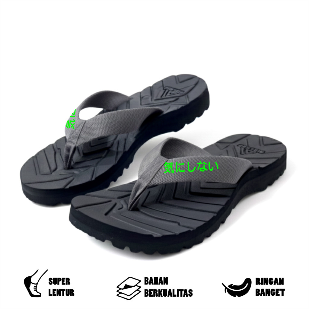 Sandal Gunung Sendal Jepit Outdoor Sandal Sandal Gunung Outdoor Wanita Trek Sol Tebal Sendal Gunung 