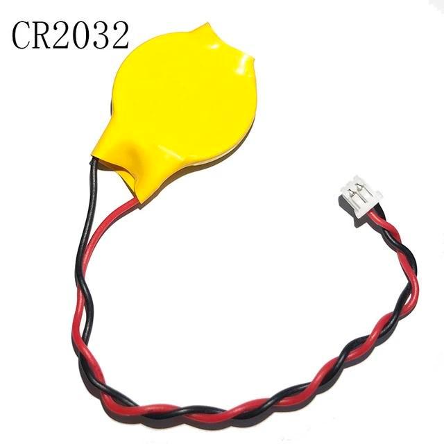 Baterai CMOS Laptop CR2032 kabel 2pin universal Baterai CMOS BIOS Laptop