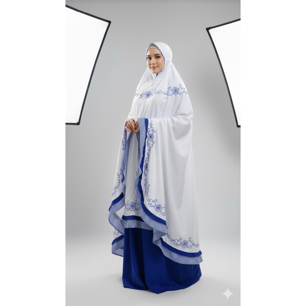 NSW- mukena gontor bordir / mukena santri / mukena gontor / mukena SANTRI SANTRIWATI PONDOK PESANTRE