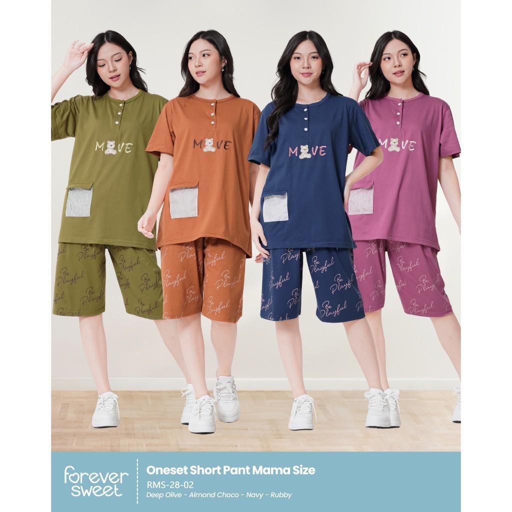 Oneset Mama Size Pendek Forever Sweet