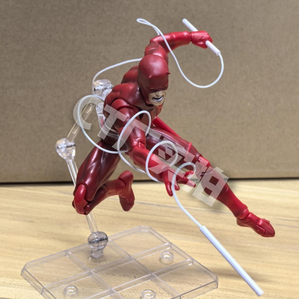 NEW CT Toys Daredevil Figure Mafex 223 SHF Daredevil Comic Action Figure PVC Figurine Statue Model C