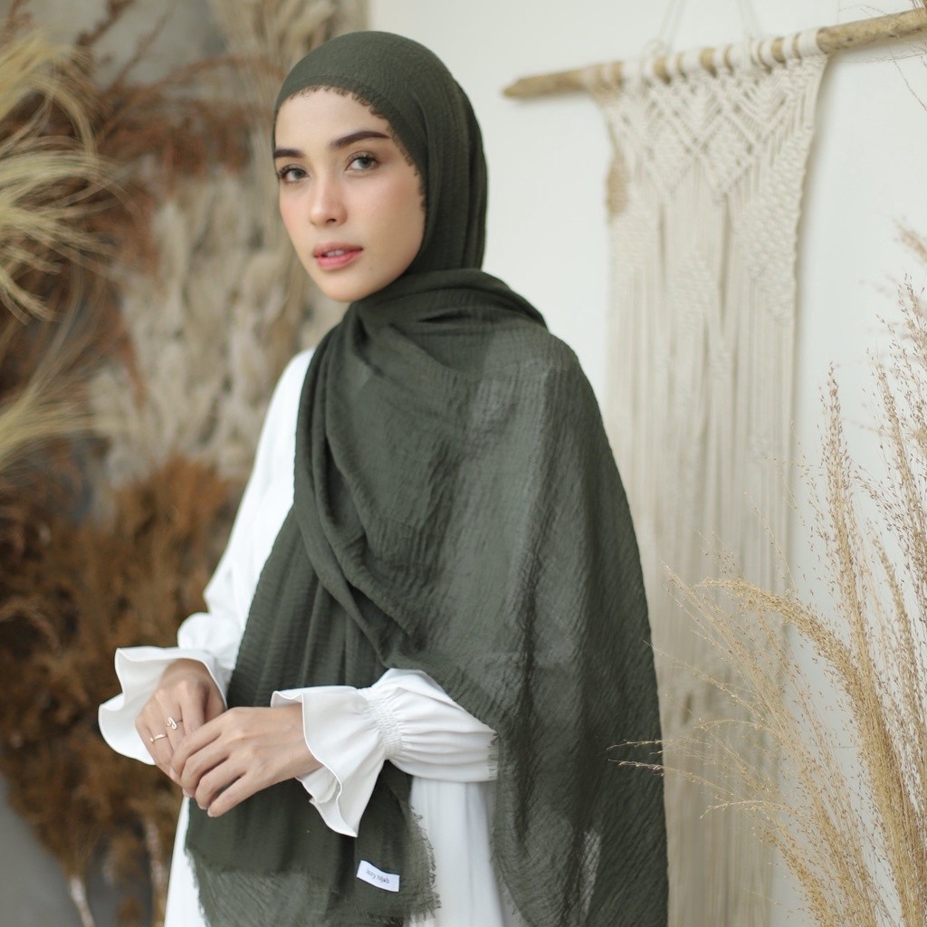 Lozy Hijab - Kyla Shawl ( Pashmina Crinkle )